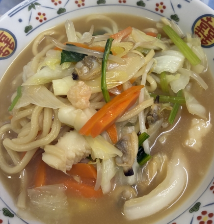 スープが美味しい♪自分で作るちゃんぽん★麺料理