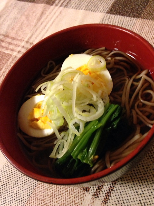 シンプル蕎麦