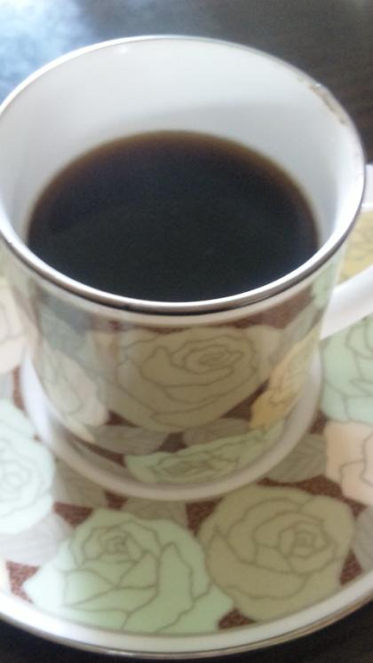 コーヒーがとても優しい味になって、とても美味しかったです(^^)