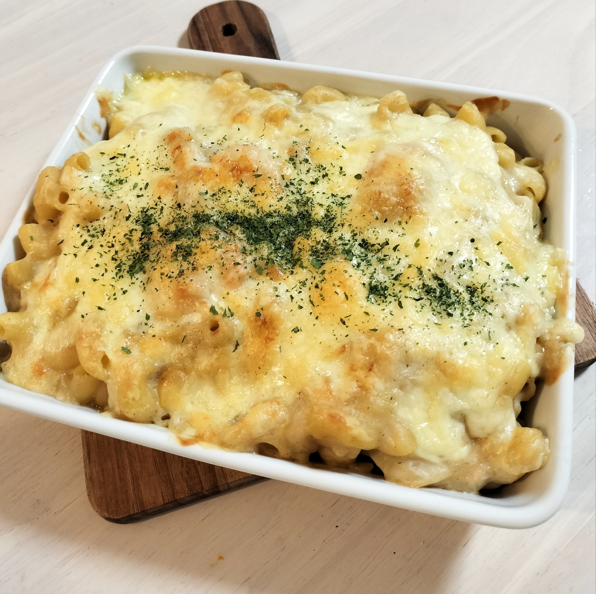 米粉　豆乳使用　マカロニたっぷりグラタン
