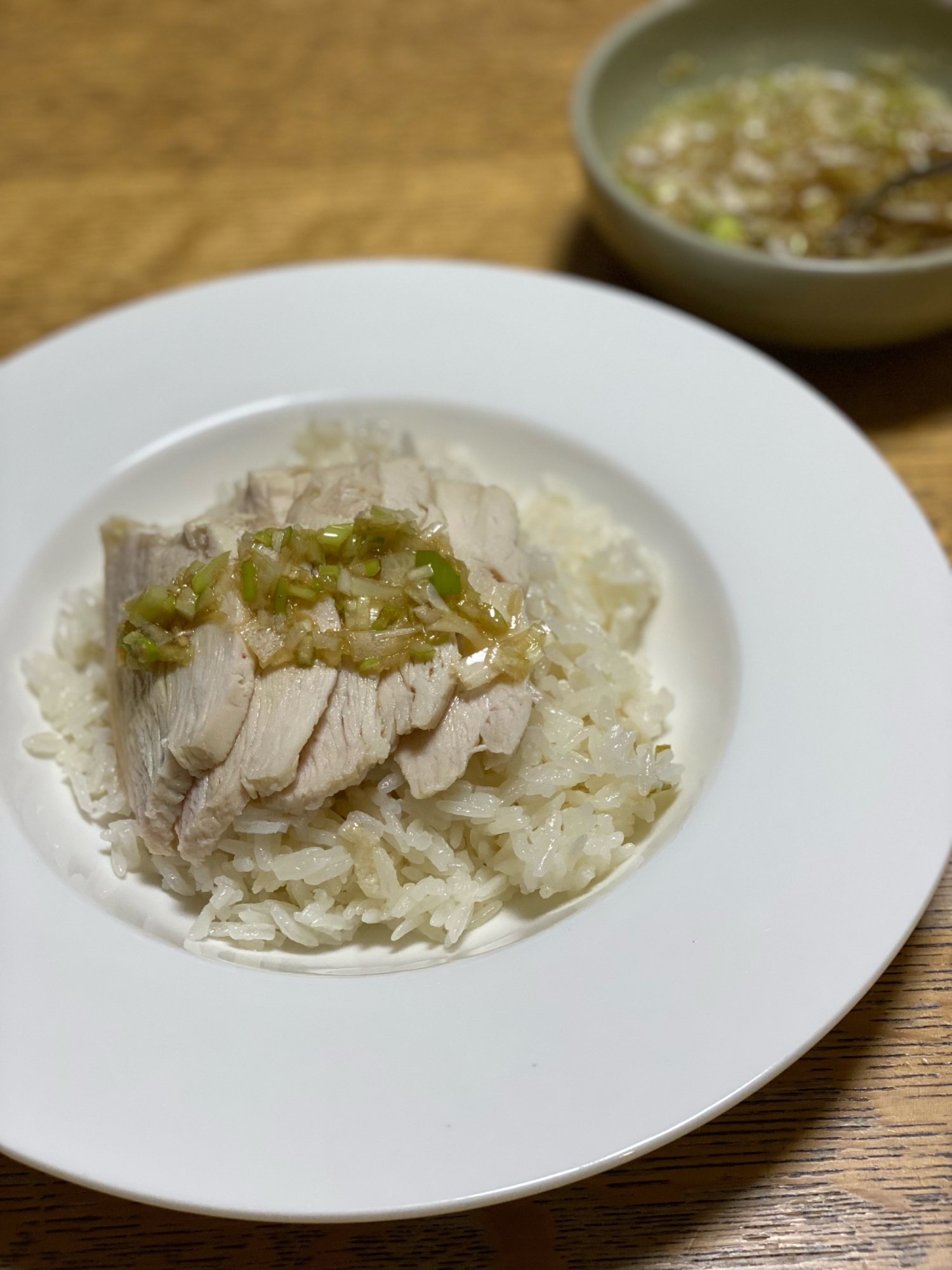 炊飯器でカオマンガイ風「おつまみ」