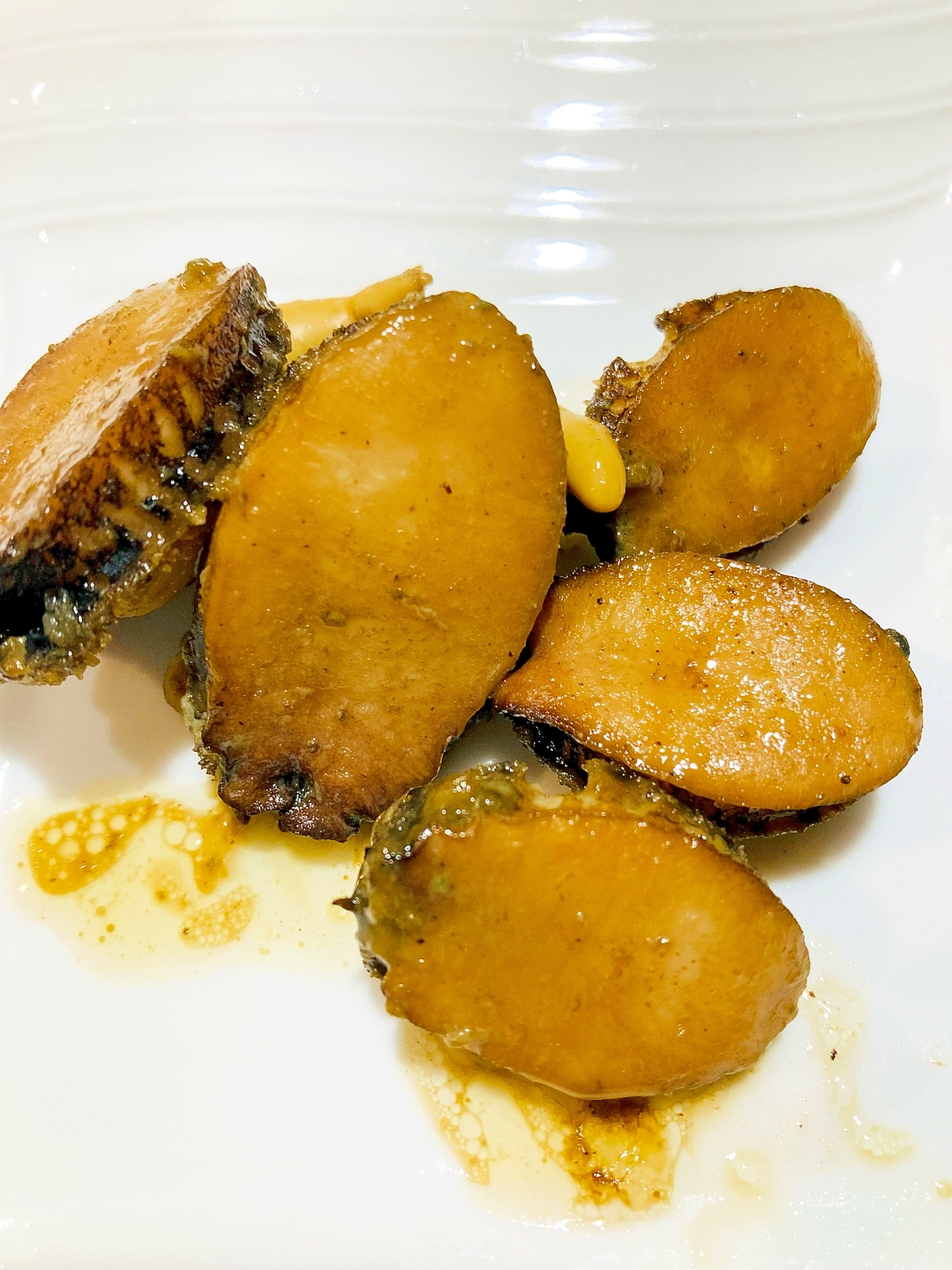 ♦️トコブシのガーリックバター(下処理写真付き)