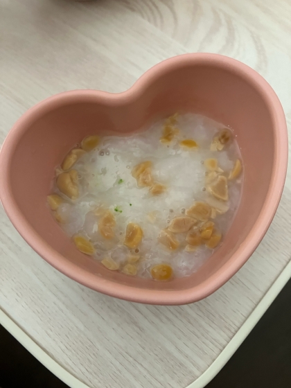 離乳食中期　納豆作り置き