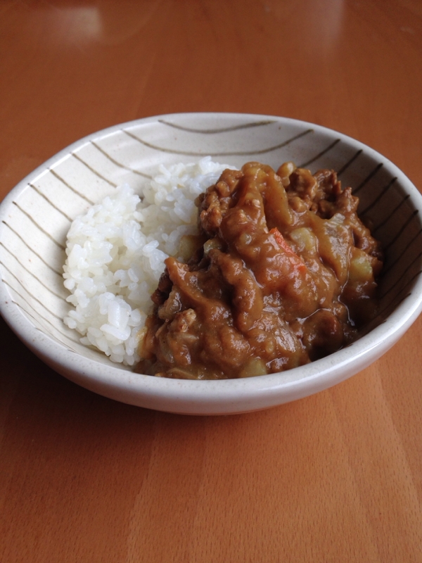 幼児食♪肉じゃがカレー