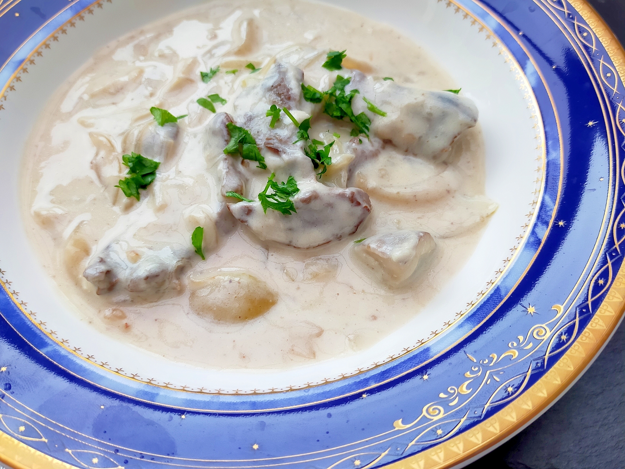 白いビーフストロガノフ レシピ 作り方 By Akdeniz 楽天レシピ 白いビーフストロガノフ レシピ 作り方 By Akdeniz 楽天レシピ