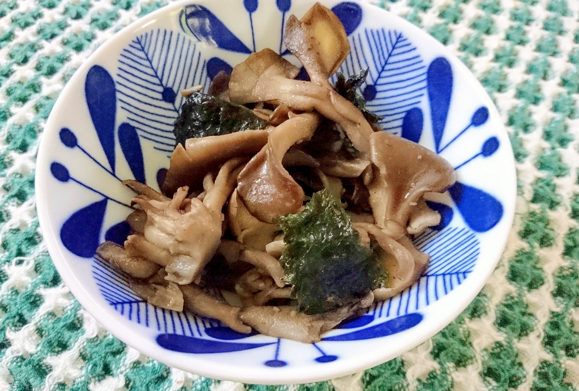 あと一品に＊舞茸の海苔バター炒め