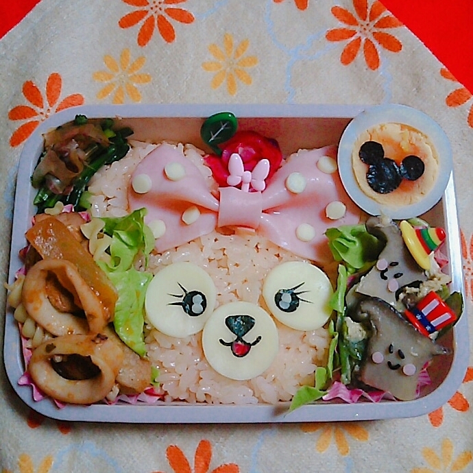 キャラ弁 可愛いシェリーメイ弁当 レシピ 作り方 By もちもちまみん 楽天レシピ キャラ弁 可愛いシェリーメイ弁当 レシピ 作り方 By もちもちまみん 楽天レシピ