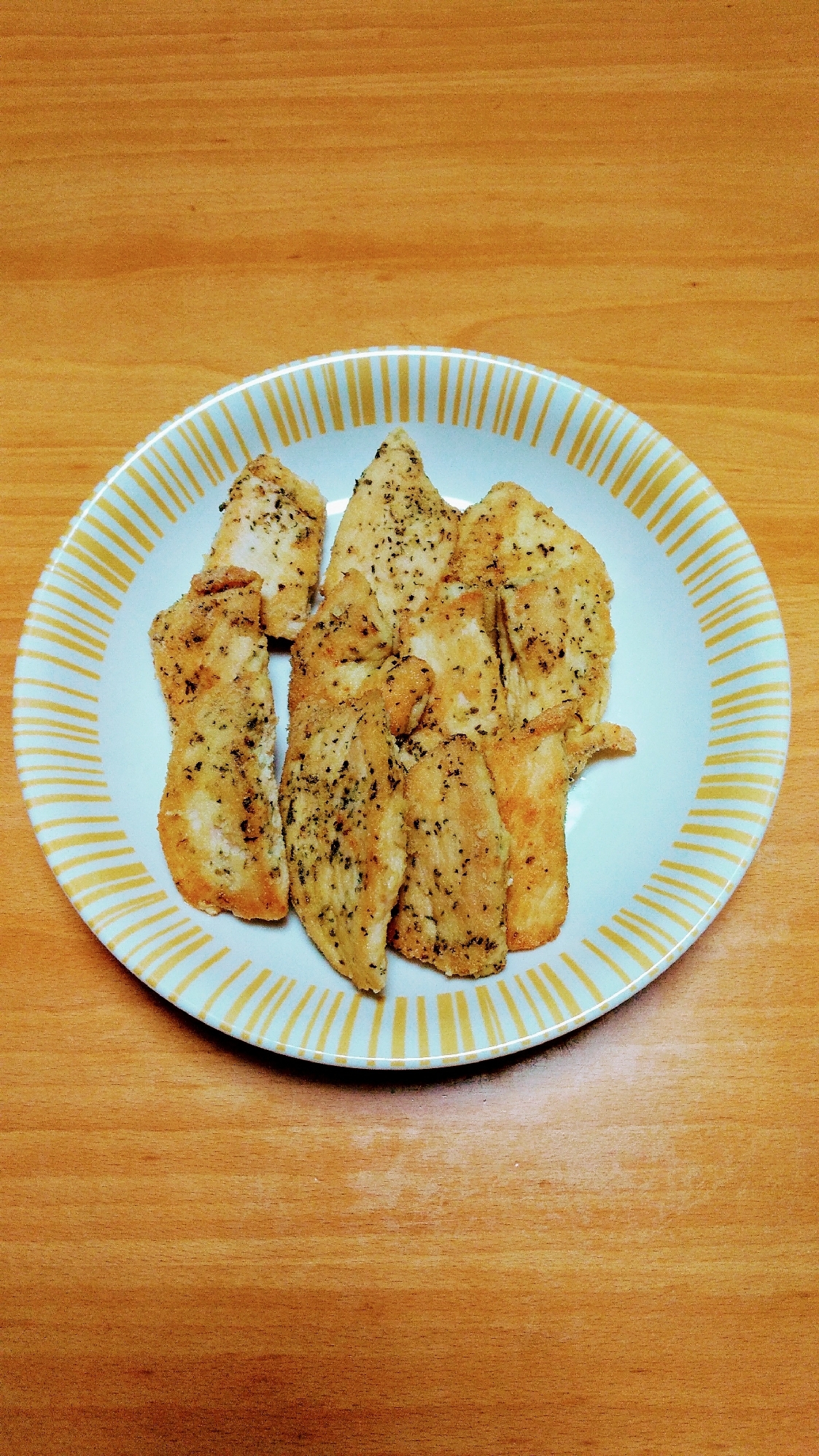 ヘルシー!!高野豆腐と鶏むね肉のハーブソルト焼き