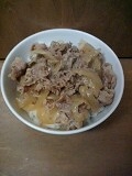 めんつゆで簡単牛丼、美味しかったです☆
ごちそうさまでした＾＾