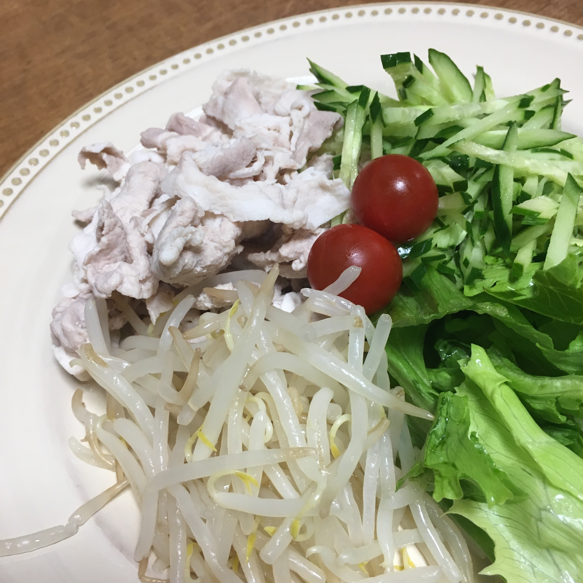 たっぷり野菜と冷しゃぶ