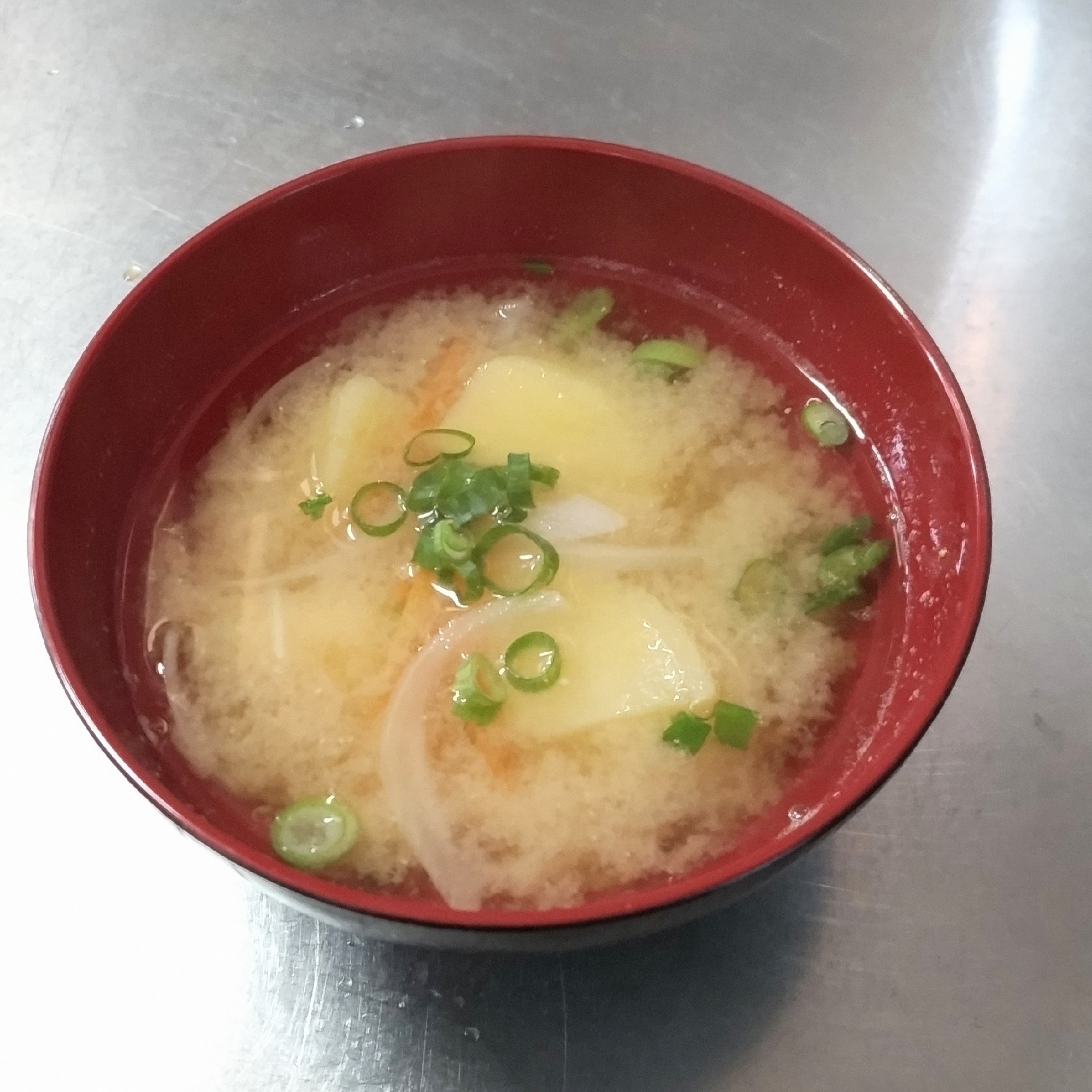 じゃがいものお味噌汁