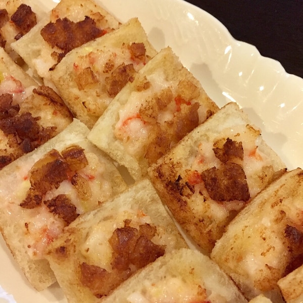 海老パン 耳も使ってカリッと香ばしく レシピ 作り方 By さくすず 楽天レシピ 海老パン 耳も使ってカリッと香ばしく レシピ 作り方 By さくすず 楽天レシピ