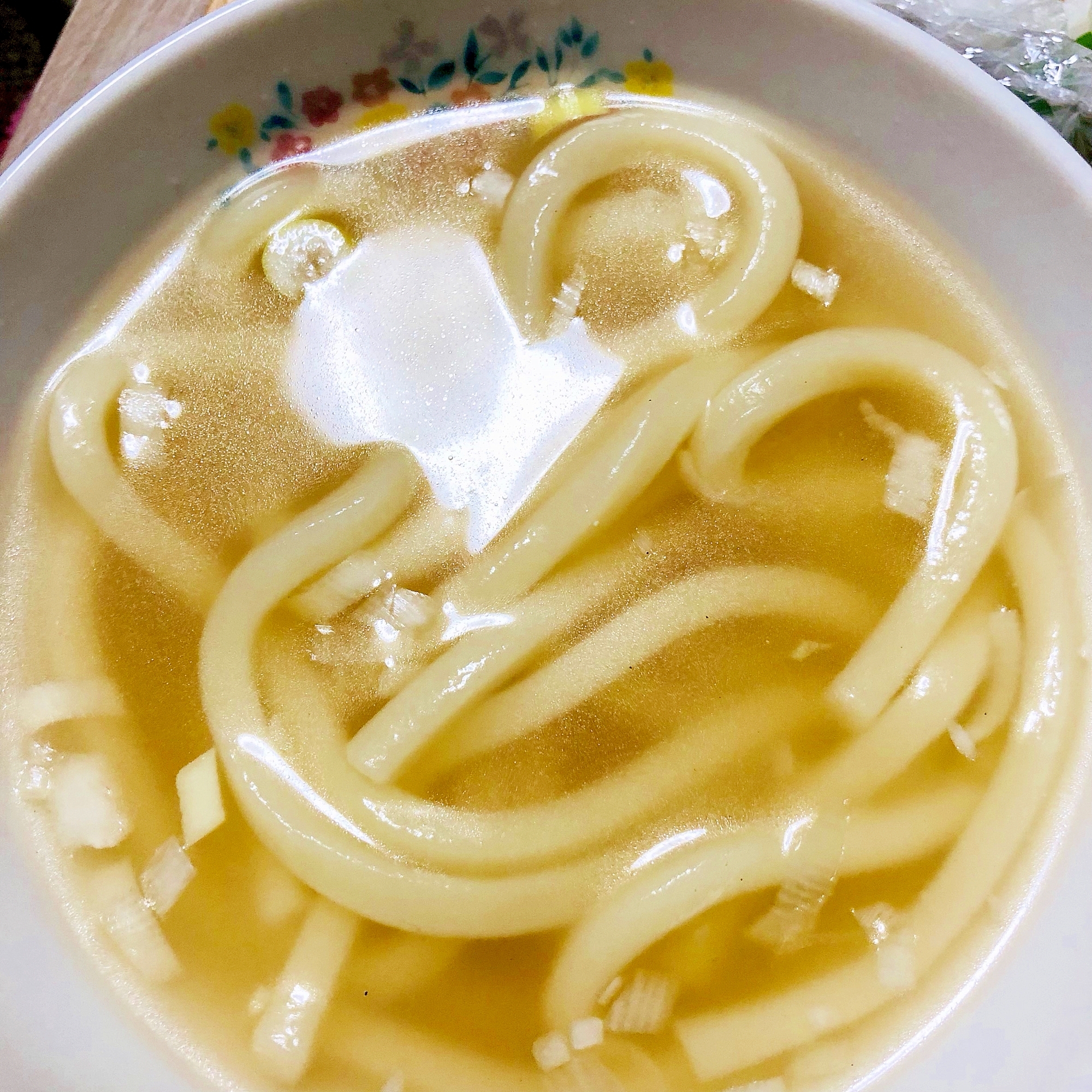 シンプル！ネギと生姜のうどん