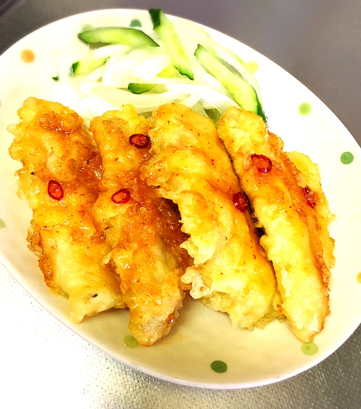 ʚ♡ɞ真鱈の天ぷらの甘酢あんかけʚ♡ɞ