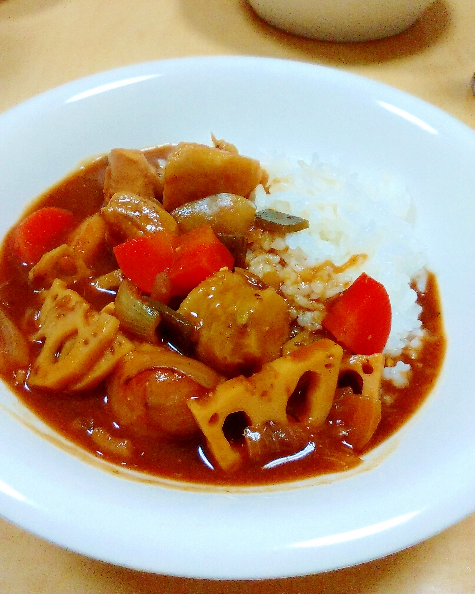 けんちん汁風？和カレー