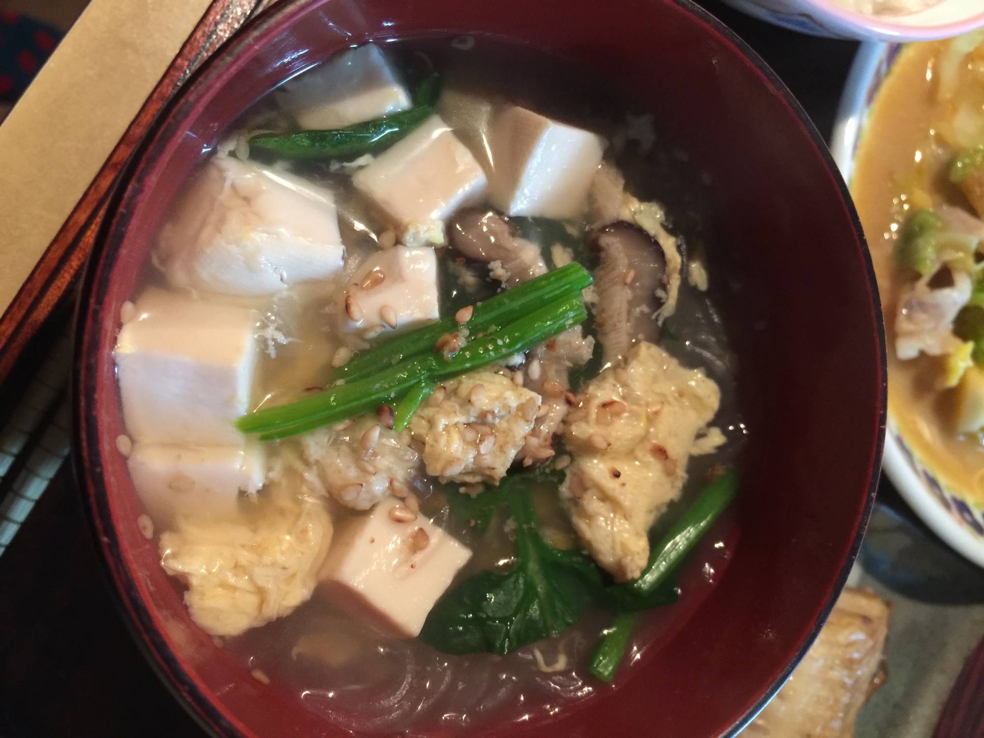 あまり野菜で春雨スープ