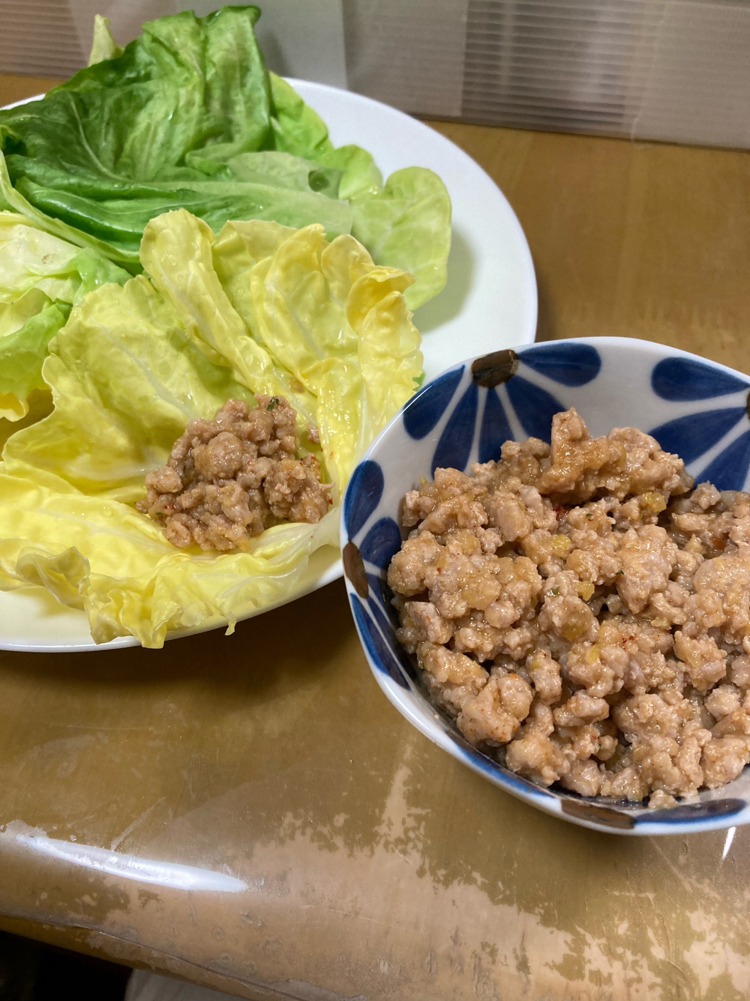 本格！春キャベツの旨辛肉味噌包み！