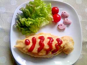 こどもの日に 鯉のぼりオムライス レシピ 作り方 By こまった7170 楽天レシピ こどもの日に 鯉のぼりオムライス レシピ 作り方 By こまった7170 楽天レシピ