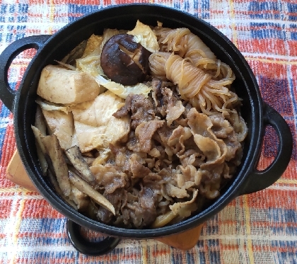 すき焼きうどん