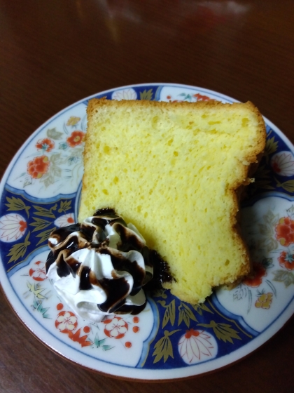 基本のシフォンケーキ