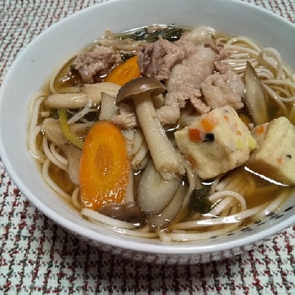 いつもうどんでしたが、お蕎麦も美味しいですね