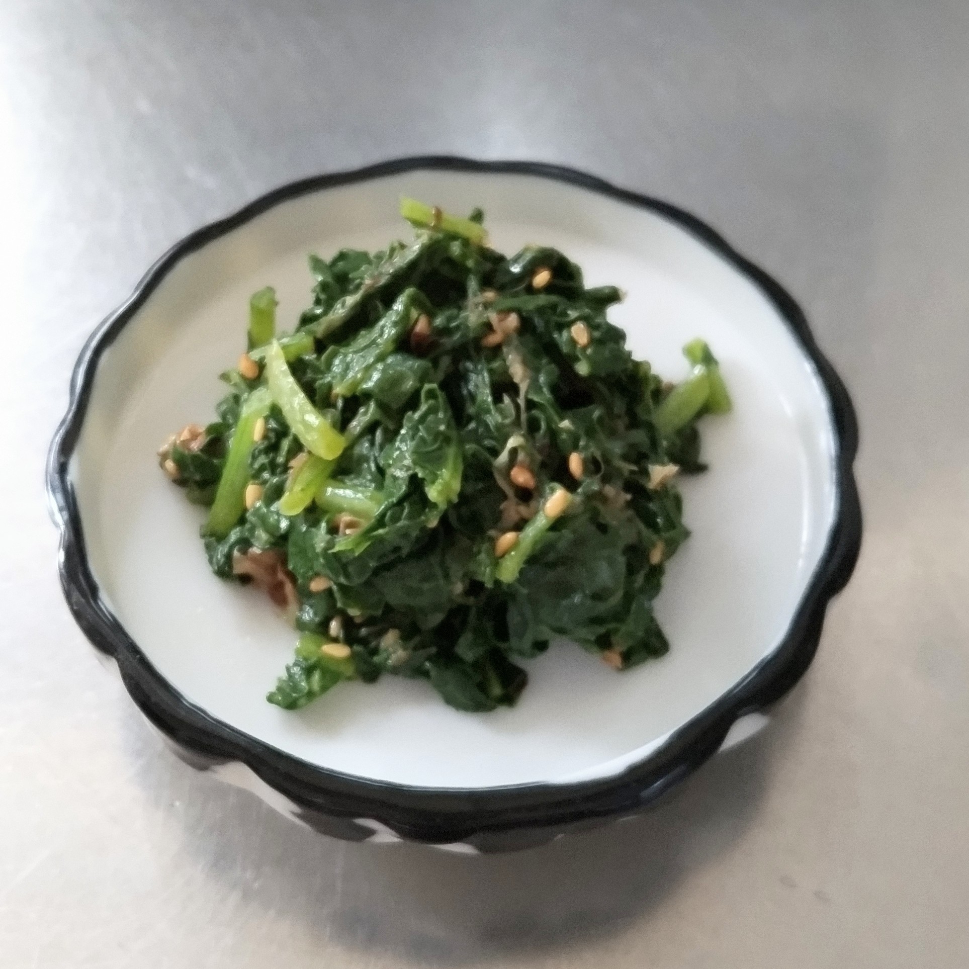 ご飯のお供に♪大根葉の炒め物