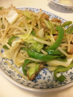 簡単ぱぱっと野菜炒め