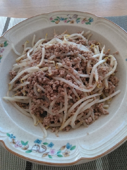 育ち盛りの子供に肉増量で作ってみました☆ご飯が進む〜と喜んで食べてくれました！簡単で美味しいレシピ、ありがとうございました♡