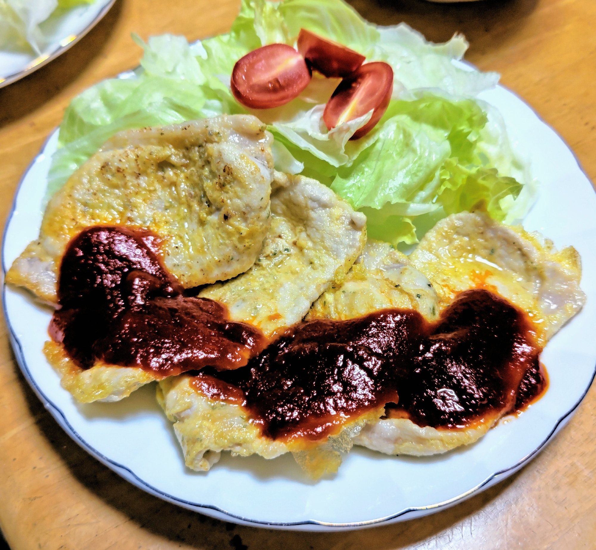 豚ロース薄切り(生姜焼き用)でピカタ！