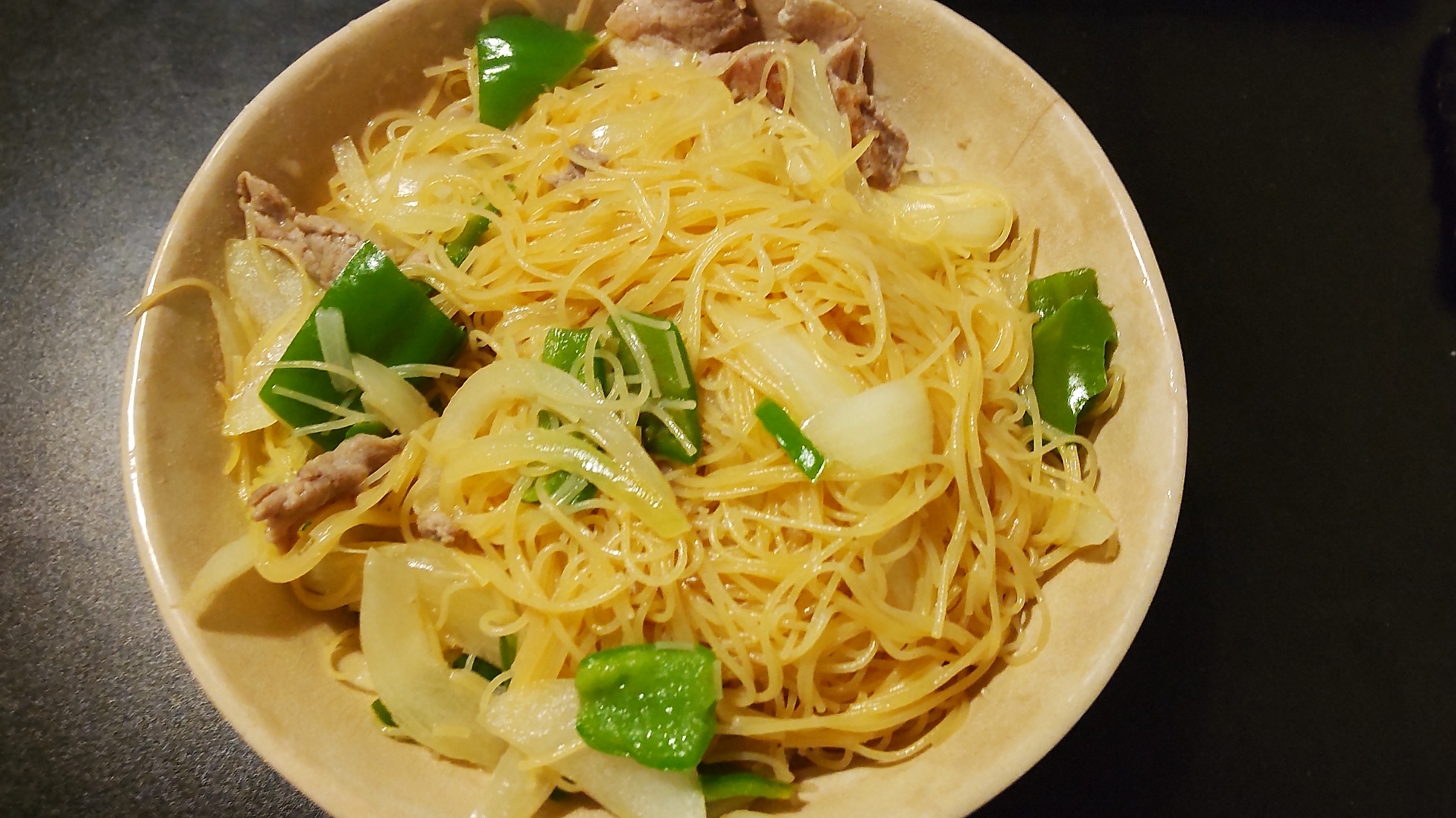 肉野菜ビーフン