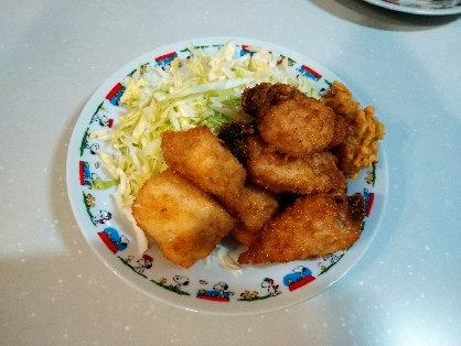 お弁当にも使いたかったので小さめで作ってみましたぁ〜♪カレー味が、とっても美味しかったぁ〜♪ご馳走様でしたぁ〜♪(人 •͈ᴗ•͈)