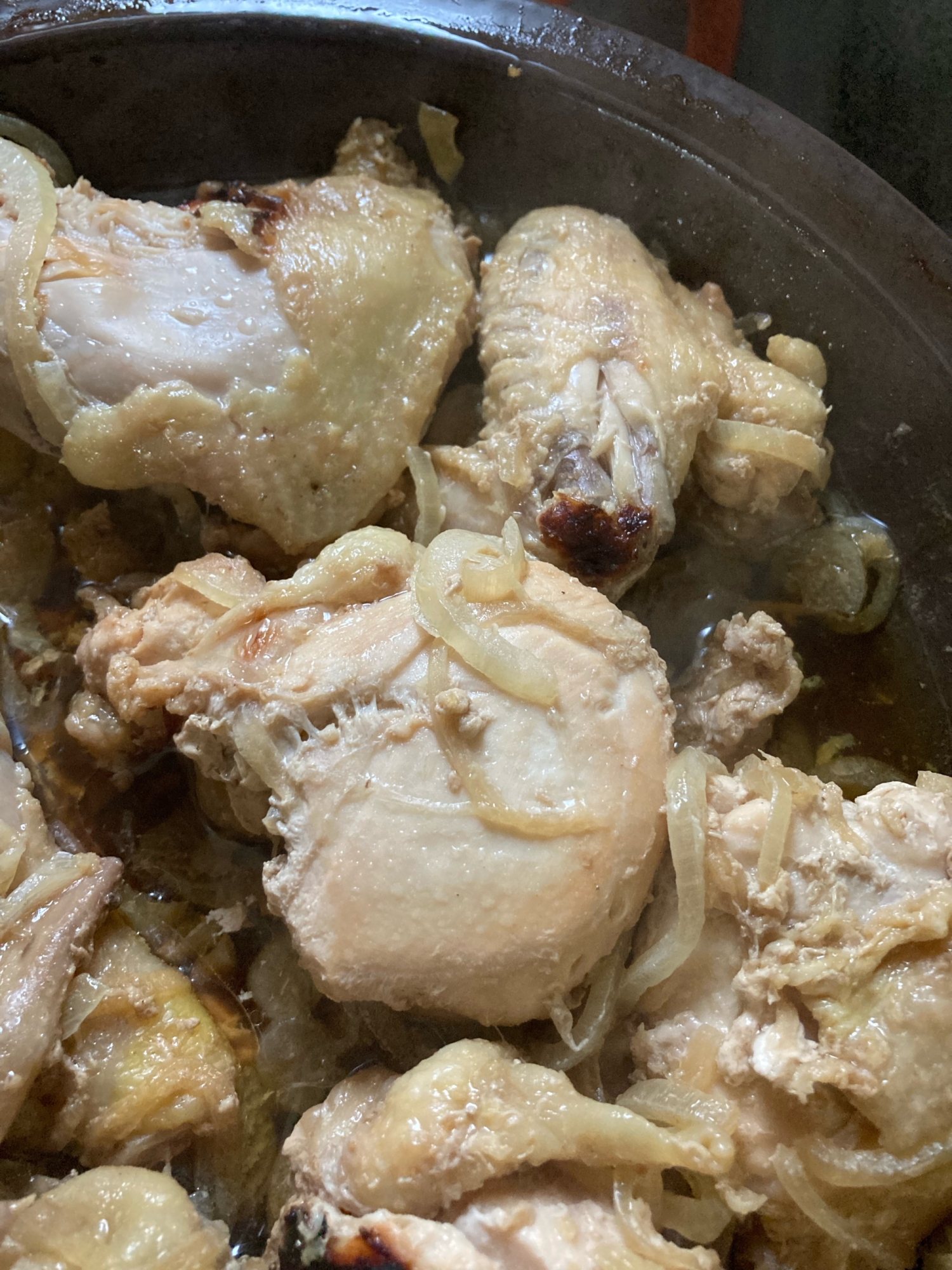 フライパンで鶏の生姜焼き