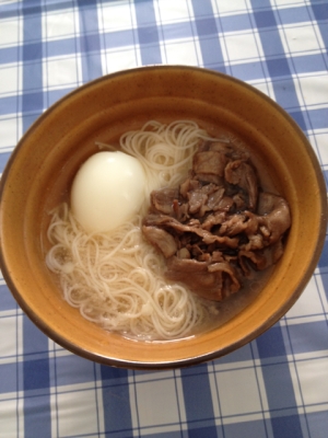 めちゃうま！素麺スープ