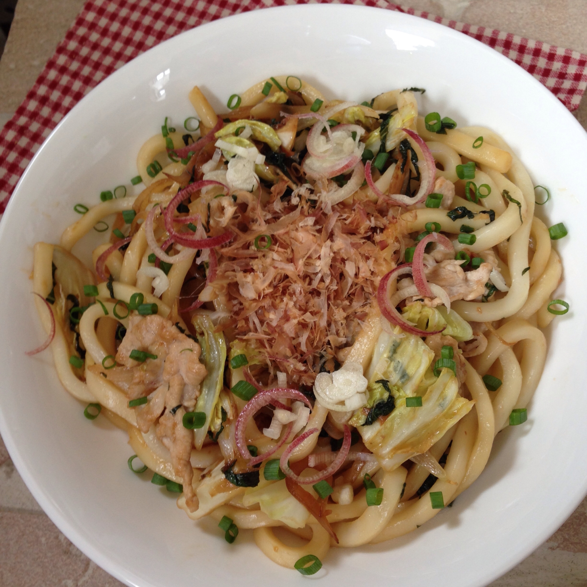 香味焼うどん♪