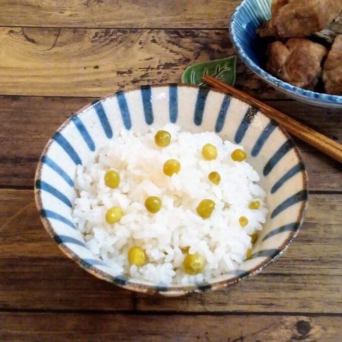 素材を味わう スナップエンドウの豆ごはん レシピ 作り方 By 体脂肪率11 夫人 楽天レシピ