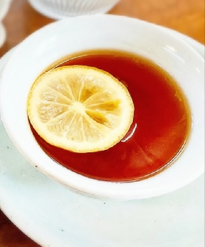 国産レモンの蜂蜜&紅茶漬け