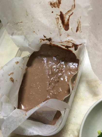 材料3つ混ぜるだけ生チョコチーズケーキの作り方 レシピ 作り方 By たけ民キッチン 楽天レシピ