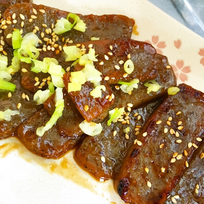 焼肉のタレで簡単 こんにゃくステーキ レシピ 作り方 By めえめえ628 楽天レシピ 焼肉のタレで簡単 こんにゃくステーキ レシピ 作り方 By めえめえ628 楽天レシピ