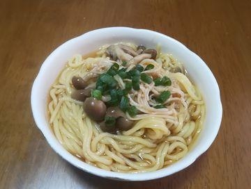 食物繊維たっぷりのきのこラーメン