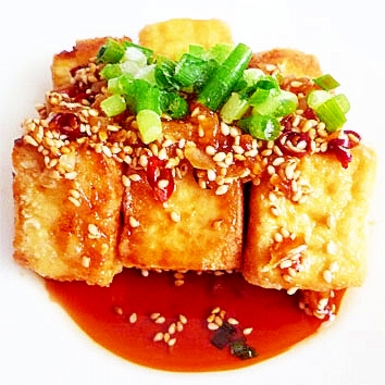 鶏肉の代わりに厚揚げでユーリンチー 油淋鶏 レシピ 作り方 By Liqueur 楽天レシピ 鶏肉の代わりに厚揚げでユーリンチー 油淋鶏 レシピ 作り方 By Liqueur 楽天レシピ