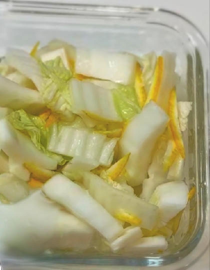 ◇ゆず白菜◇
