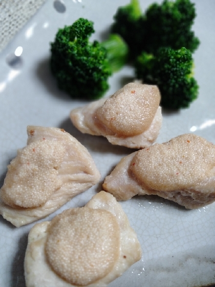 グリルで簡単　鶏胸肉の明太マヨネーズ焼き