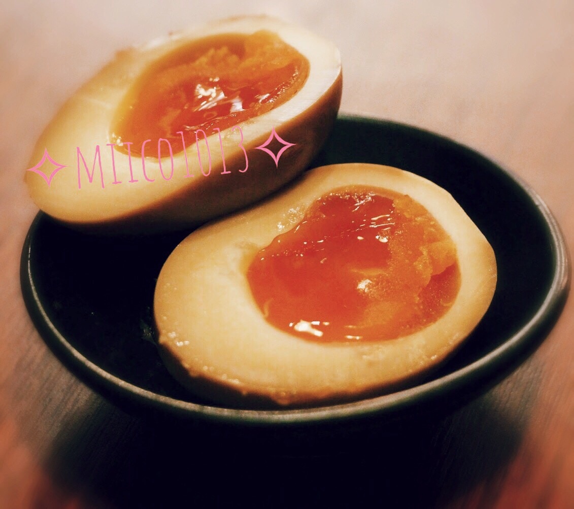 半熟煮卵* レシピ・作り方 by miico1013 - 楽天レシピ