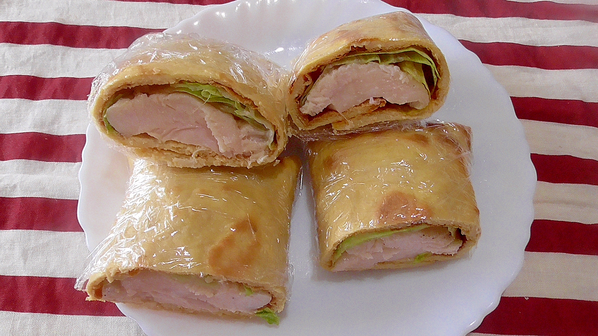 低糖質 ソイプロテインでくるくるラップサンド レシピ 作り方 By ゆるっとロカボdakara 楽天レシピ