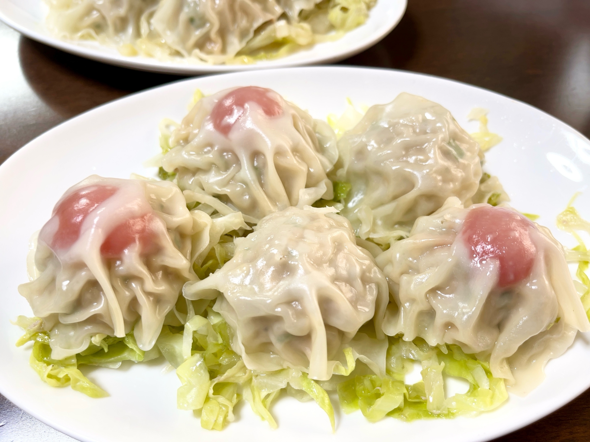 包まず簡単ジュ〜シ〜なトマト焼売♪