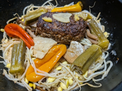 鶏の唐揚げ♡春菊レタストマトサラダ