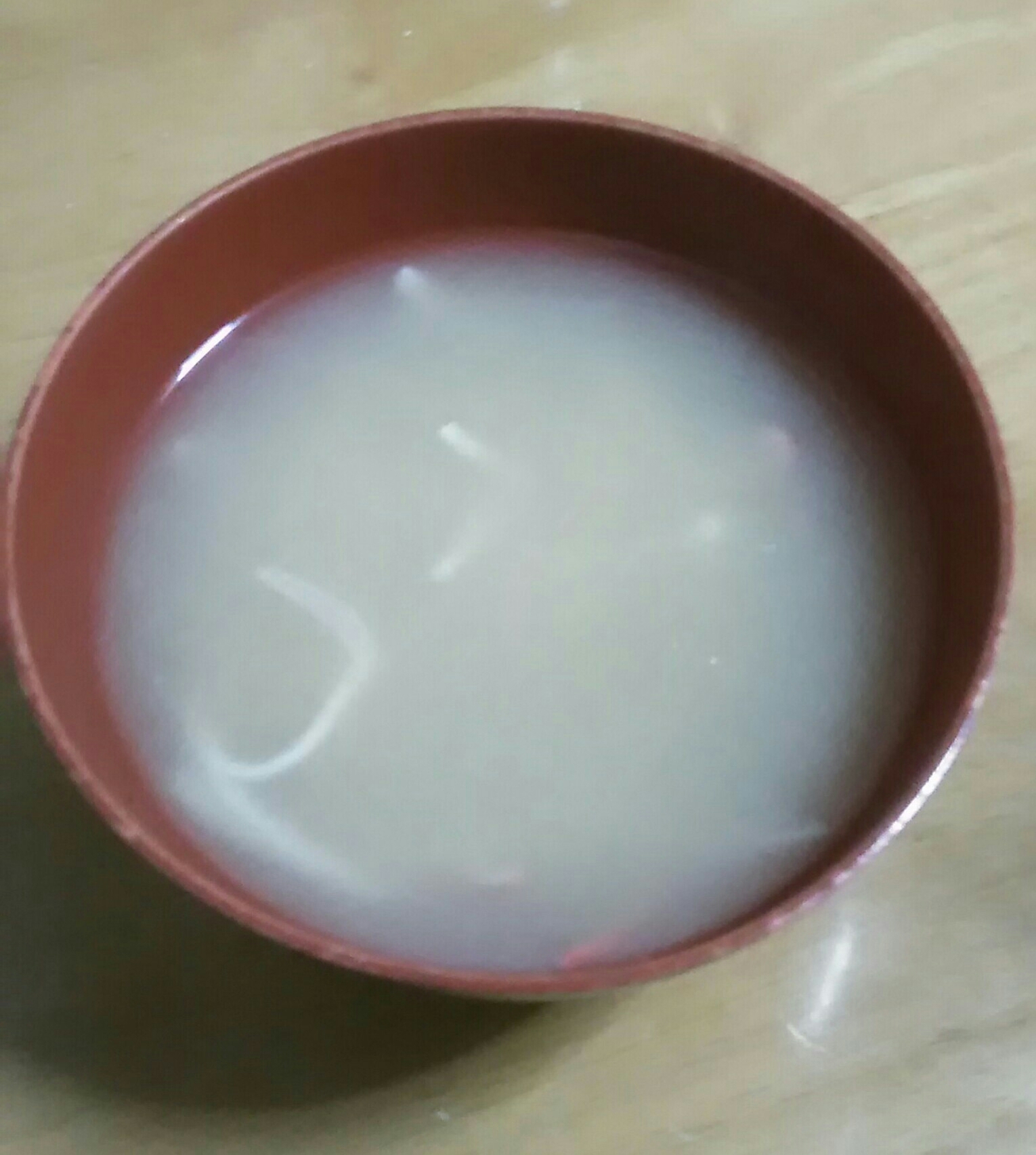 カニかまの味噌汁