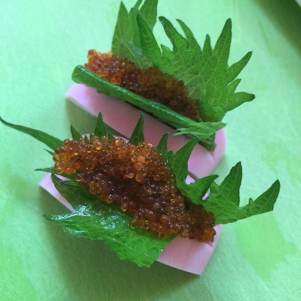 お弁当に 彩り綺麗なかまぼこの大葉とびっこ挟み レシピ 作り方 By こたなれ 楽天レシピ お弁当に 彩り綺麗なかまぼこの大葉とびっこ挟み レシピ 作り方 By こたなれ 楽天レシピ