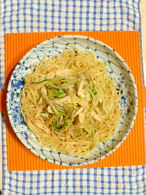 もやしナムルの冷麺♪