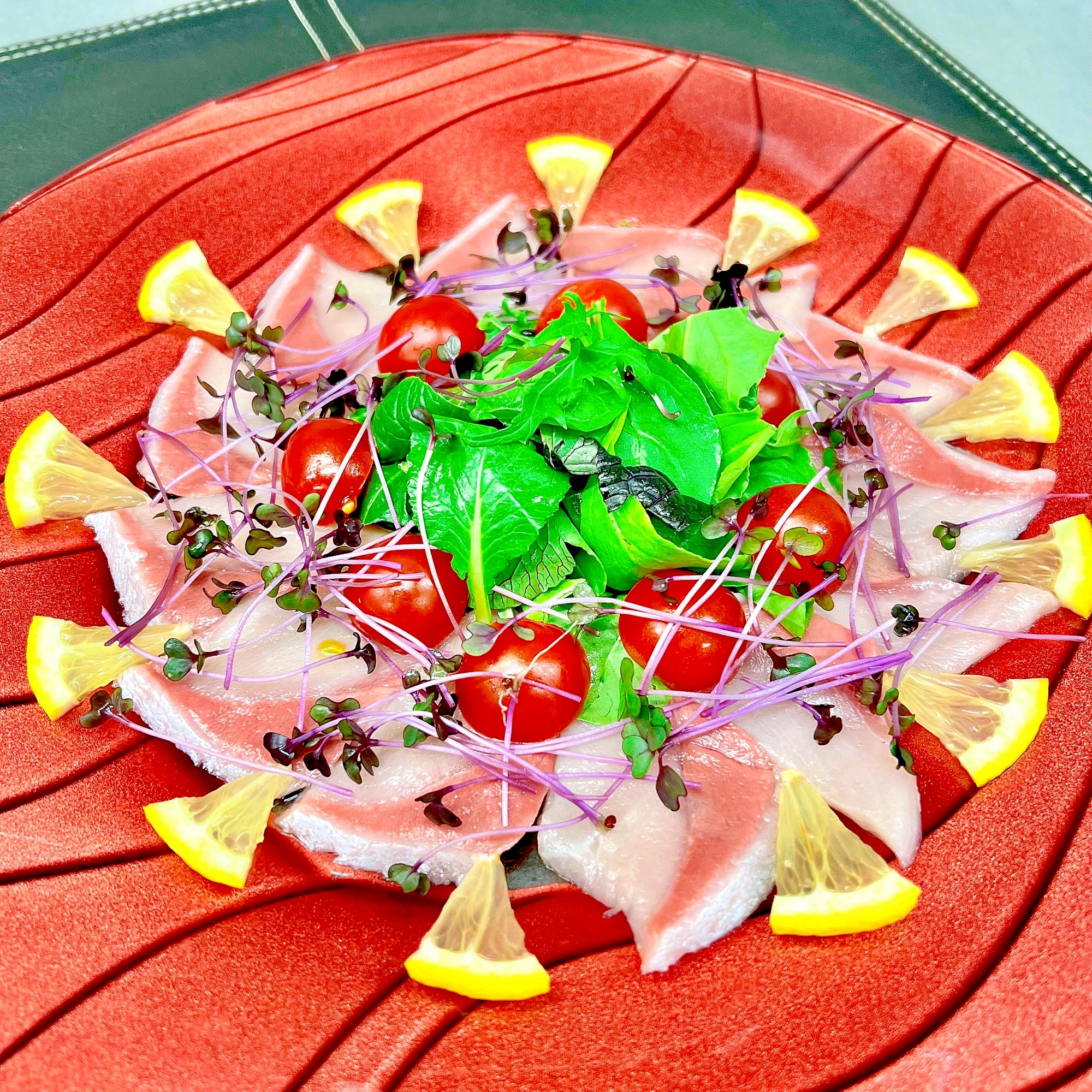 野菜も摂れる！ぶりのカルパッチョ
